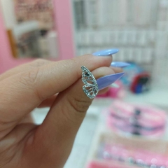 Aros Pasantes Alitas con Piedritas. - comprar online