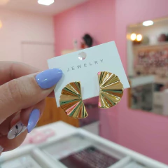 Aros Pasantes de Acero Dorado. - comprar online