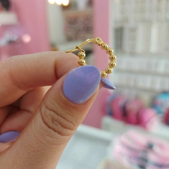 Argollitas Pelotitas Chicas. - comprar online