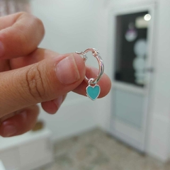 Imagen de Argollitas con Dije Corazón.