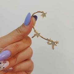 Aro Solitario con Estrellas. - comprar online