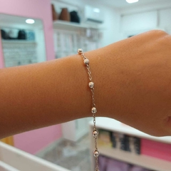 Pulsera con Pelotitas de 0,5 Cm. - comprar online