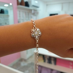 Pulsera Rolo Flor.