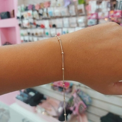 Pulsera Colita de Ratón con Pelotitas. - comprar online
