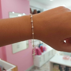 Pulsera Denario con Pelotitas.