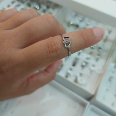 Anillo con Dos Corazones.