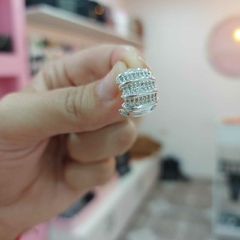 Aros Pasantes con Brillitos. - comprar online