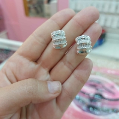 Aros Pasantes con Brillitos.