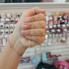 Cadena Fina con Pelotitas.