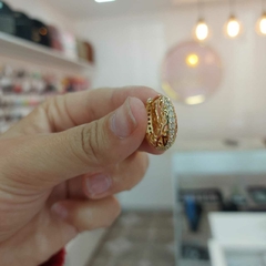 Argollitas Cliker Infladitas con Piedritas. - comprar online