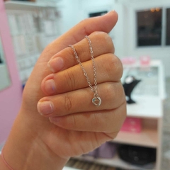Conjunto Corazón con Piedrita. en internet