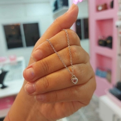 Conjunto Corazón con Piedrita.