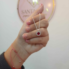 Conjunto Círculo con Piedrita. en internet