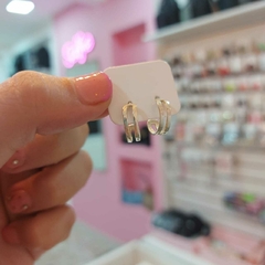 Aros Pasantes Semi Argollitas.