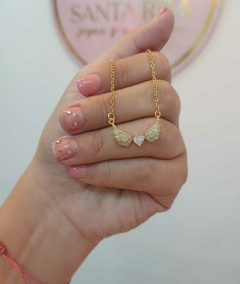 Conjunto Corazón con Alitas.