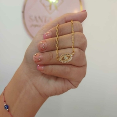 Conjunto Ojito con Piedritas.