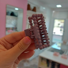 Broche en Forma de Rectangulito con Pelotitas. - tienda online
