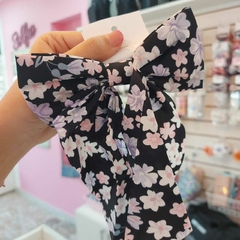 Moño Grande Floreado. - tienda online
