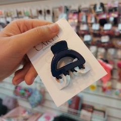 Broche Semi Chico Brilloso. - Santa Rita Joyas y Accesorios