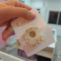 Broche Flor Chico Brilloso. - tienda online