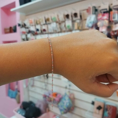 Pulsera Finita con Pelotitas. - Santa Rita Joyas y Accesorios