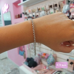 Pulsera Rolo de 0,4 mm.