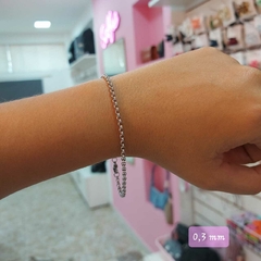 Pulsera Rolo de 0,3 mm.