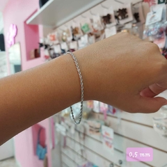 Pulsera Trenzada de 0,5 mm.