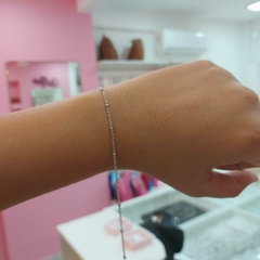 Pulsera Fina de 0,4 mm con Pelotitas. - comprar online