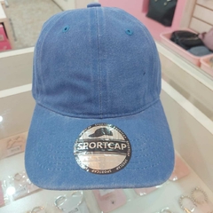 Gorra de Hombre Lisa Celeste.