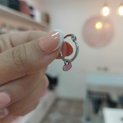 Argollitas con Dije. - Santa Rita Joyas y Accesorios