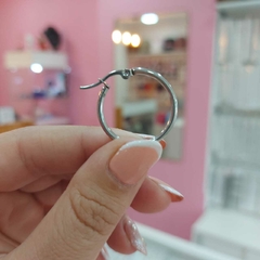 Argollitas Lisas. - Santa Rita Joyas y Accesorios