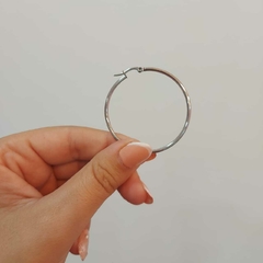 Argollitas Lisas. - Santa Rita Joyas y Accesorios