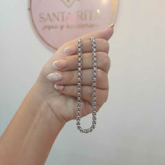 Cadena con Eslabones Cuadraditos.