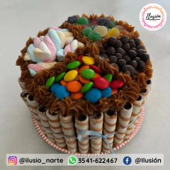 Torta Golosinera individual - comprar online