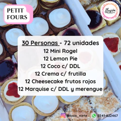 Petits fours - Mesa Dulce - Ilusión Desayunos y Catering