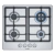Anafe Bosch a gas 4 hornallas 60cm Serie 4 PGH6B5B90 - comprar online