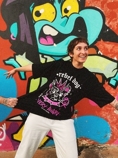 Camiseta Oversized Emostreet - REBEL DOG