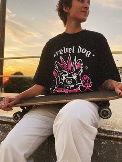 Camiseta Oversized Emostreet - REBEL DOG - loja online