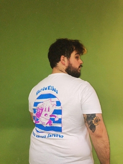 Camiseta T-shirt - Pastel e Caldo de Cana | Branca | ÚLTIMAS UNIDADES