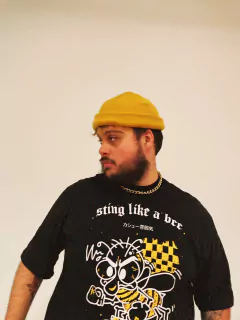 Camiseta Oversized Emostreet - STING LIKE A BEE - Caju Vibes