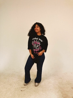 Camiseta Oversized Emostreet - REBEL DOG - Caju Vibes