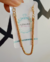 Pulseira rabo de gato folheado a ouro 18k - comprar online