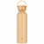 GARRAFA DE ALUMINIO BRW 500ML - TAMPA DE BAMBU PALHA - comprar online