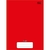CADERNO BROCHURA 1/4 D+ TILIBRA 48F - VERMELHO