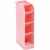 ORGANIZADOR DE MESA VERTICAL BRW COM 5 DIVISORIAS ROSA PASTEL OR5003
