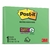 BLOCO ADESIVO POST-IT COM 90F 76X102MM REF 657 - VERDE