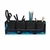 KIT PORTA LAPIS DELLO LELEPHANT BLEU COM 4 DIVISÓRIAS - comprar online