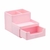 ORGANIZADOR DE MESA BRW COM GAVETA ROSA OR5043 - comprar online