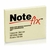 BLOCO ADESIVO NOTE FIX COM 100F 76X102MM REF P0615HM - AMARELO